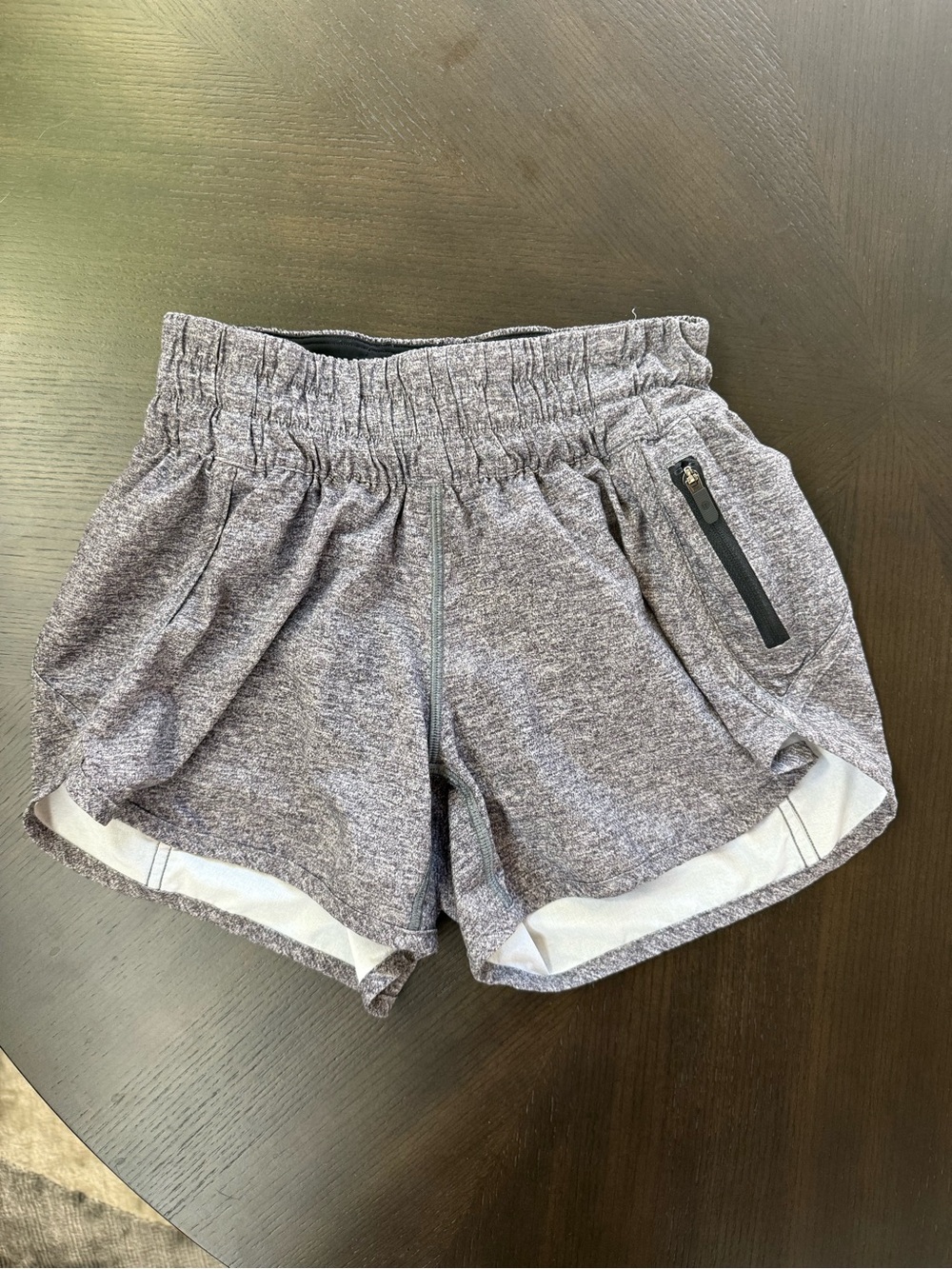 lululemon athletica Heather Gray Athletic Shorts size 2
